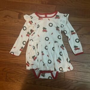 Kyte Baby Christmas dress. Great condition.12-14 months.